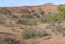 Henbury Meteorites Crater