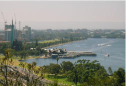 Blick auf Perth